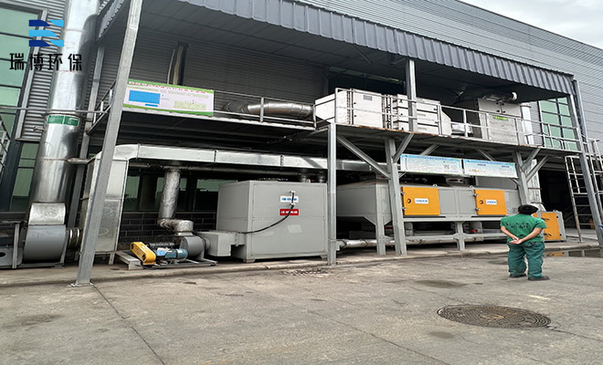 廢氣凈化處理設(shè)備｜噴漆車間｜印刷車間｜化工醫(yī)藥｜廢氣處理｜活性炭吸附脫附設(shè)備廠家｜定制圖